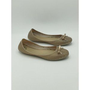 Mel Dreamed By Melissa Jelly Perforated Bow Ballet